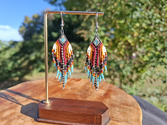 Boucles d'oreilles "Apache"