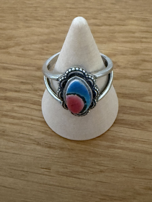 Bague Longwy élégante en argent