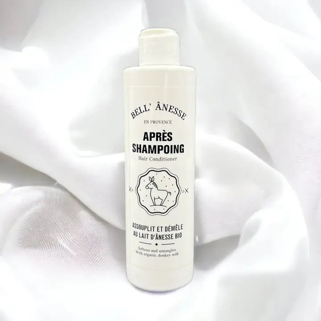 Après-shampoing au lait d'ânesse BIO 250ml