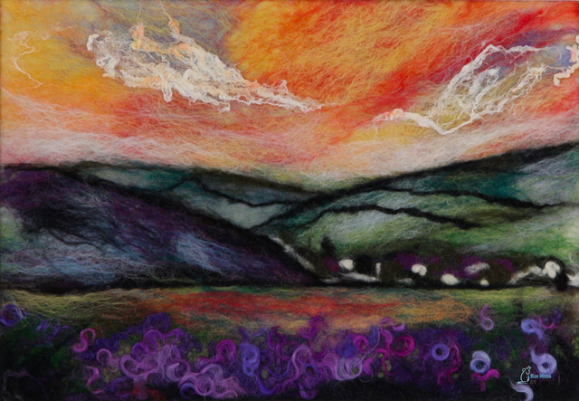 A Soft Landscape – Wet Felting Workshop (£75 + £4.98 booking fee) 