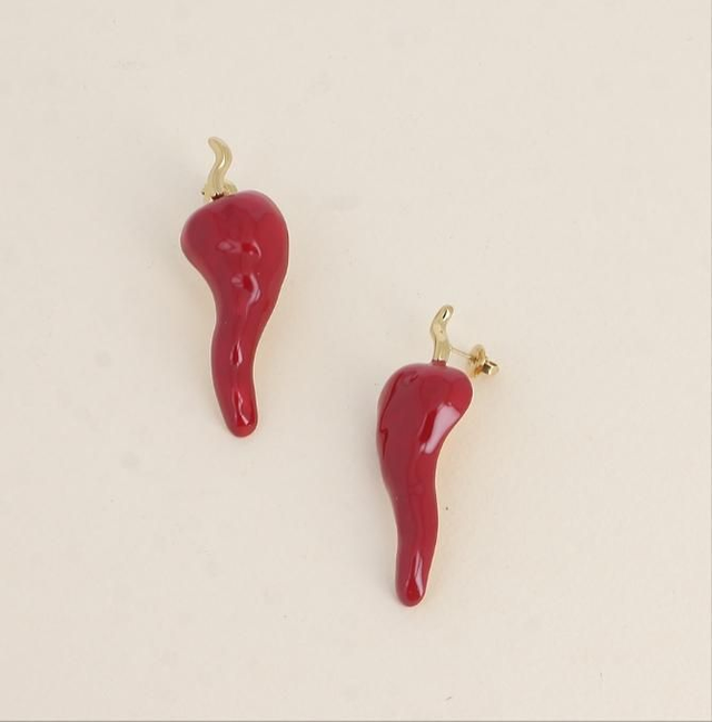 Boucles d'oreilles Piments 