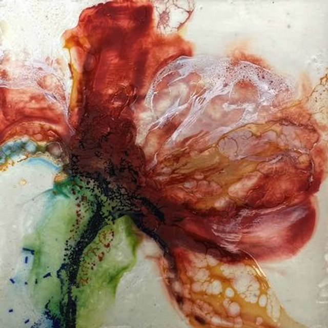 Encaustic bloem
