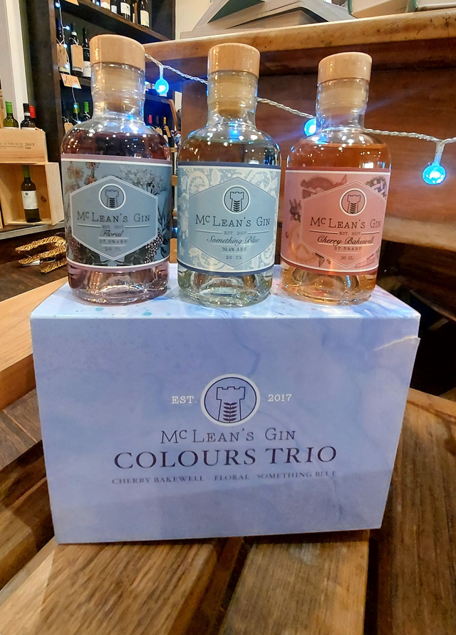 McLeans Gin Trio Gift Set