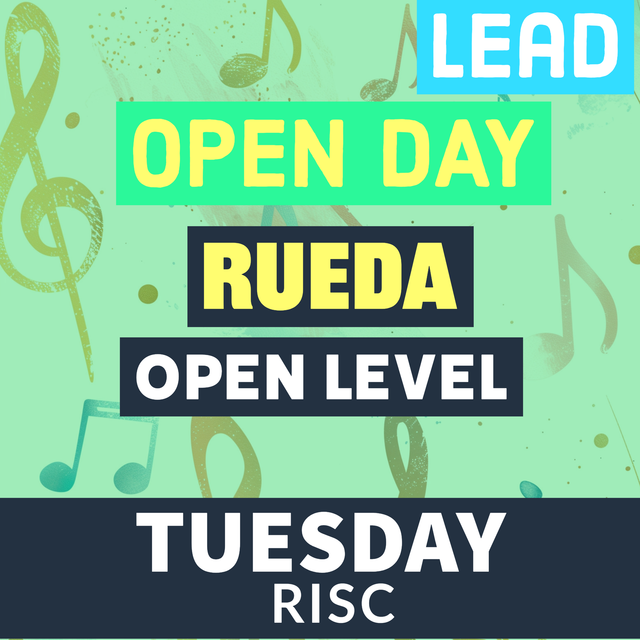 Salsa TUE Rueda (Open Level) OPEN DAY - LEAD 