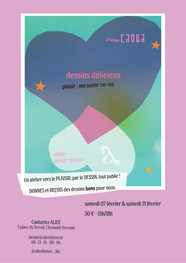 Atelier Dessin Délicieux 