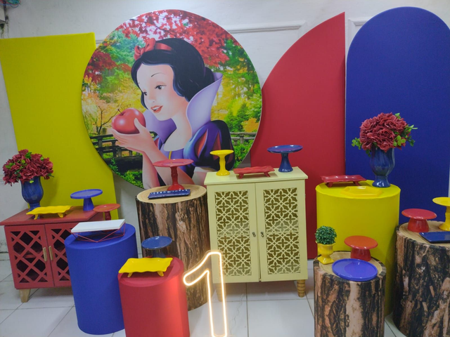 KIT BRANCA DE NEVE - LOCAÇÃO  