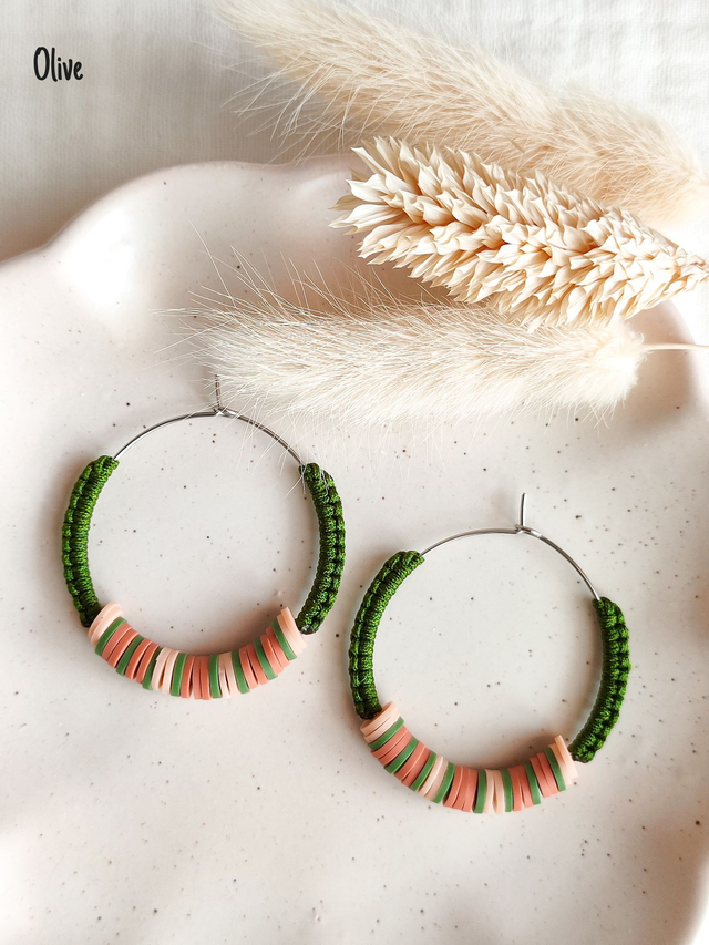 Boucles d'oreilles "HEISHI" - Argenté