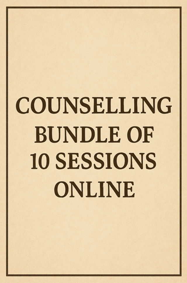 Counselling, Bundle of 10 Sessions; Online