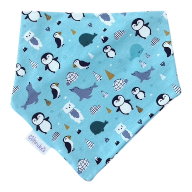 Dreieckstuch „Pinguin“ 0-3 Jahre  