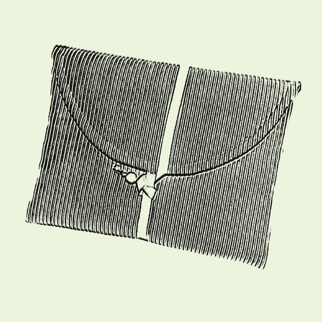 Pochette à livre Zoé - sur mesure -