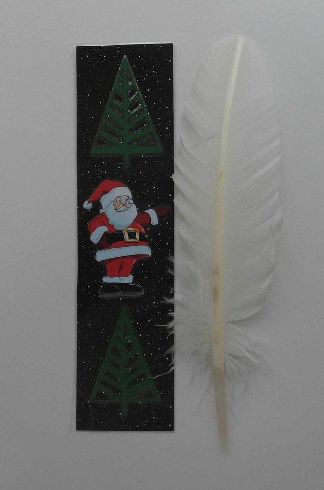 Le père noël du marque-page