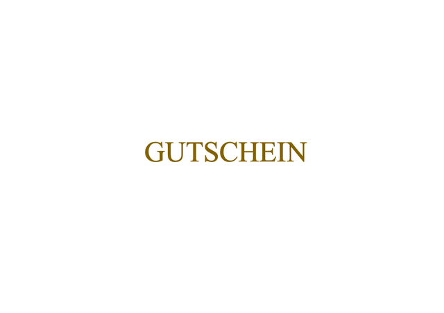 GUTSCHEINE | WERT