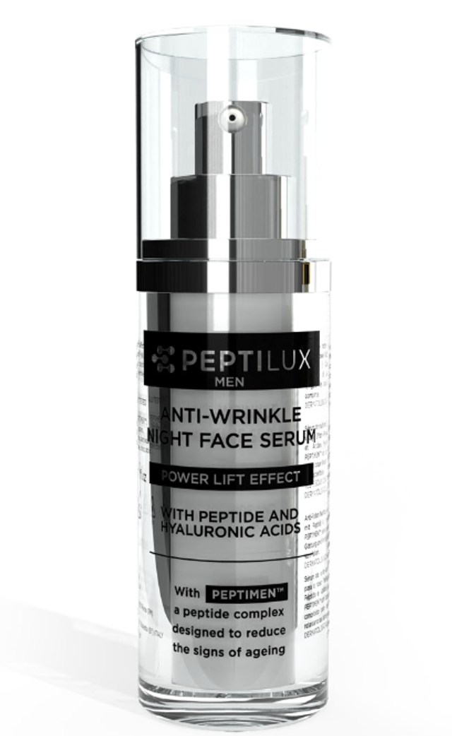Peptilux Men - Sérum de nuit anti-rides pour le visage 'power lift effect' avec PEPTIMEN™ - 30 ml