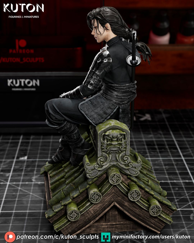 STATUE SHIORI série heroic fantasy