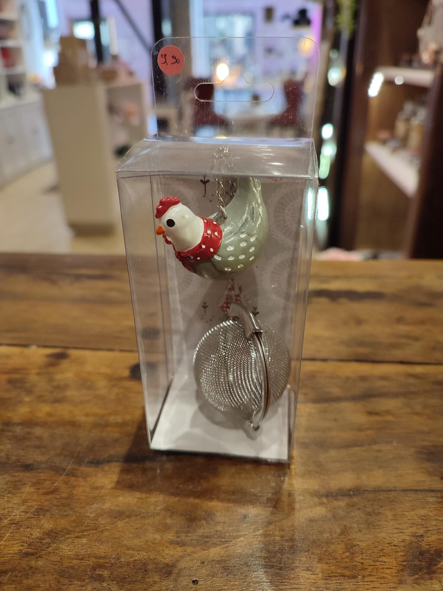 Infuseur à thé poule