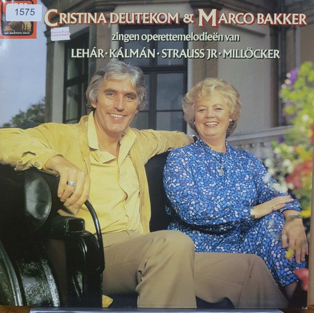 Cristina Deutekom &amp; Marco Bakker - Cristina Deutekom &amp; Marco Bakker Zingen Operettemelodieën (LP)