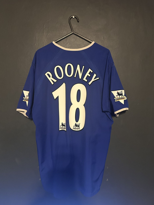 (L) Everton 2003-04 Home / ROONEY 18