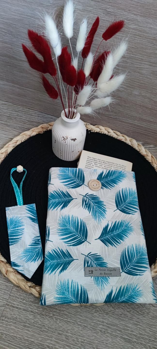 Pochette à livre feuilles 