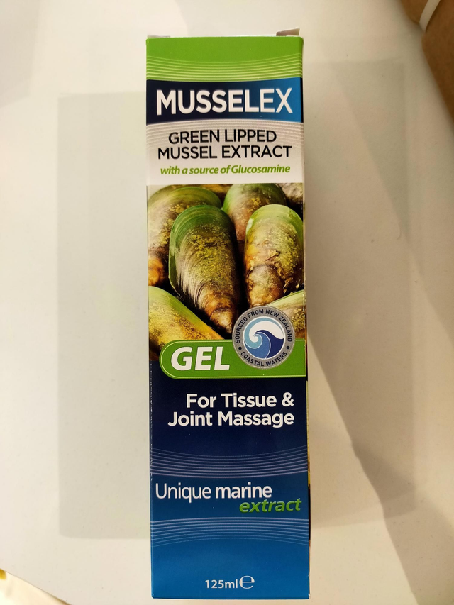  MusselFlex - Tissue &amp; Joint Massage Gel 125ml (Optima) 64254