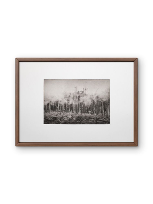 A3  'Fog' photogravure handprint framed  