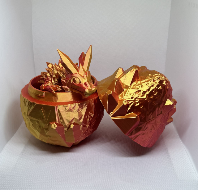 Oeuf de dragon cristal  