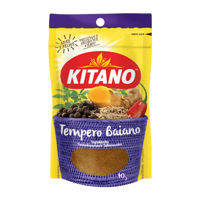 Tempero baiano 40 gr- Kitano
