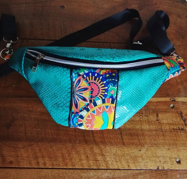 Sac à main banane bandoulière fait-main 