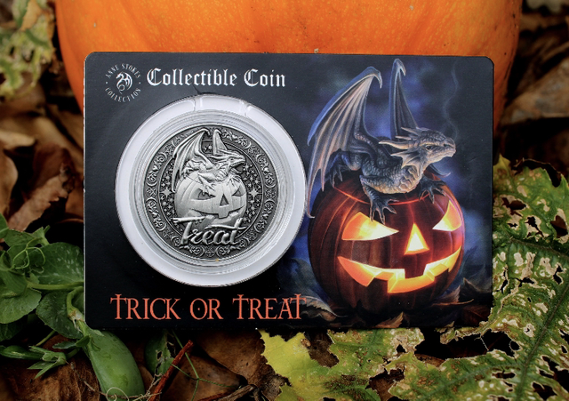 Trick or Treat Collectible Coin. 