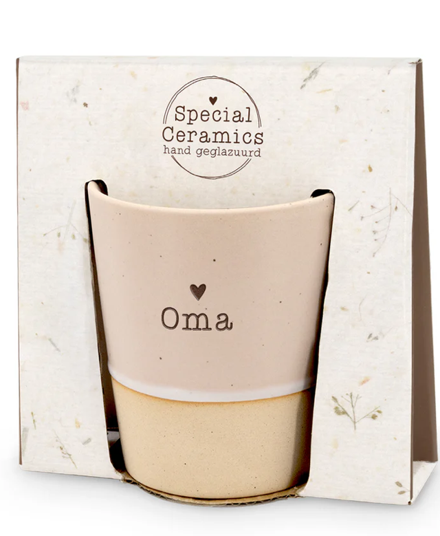 Special ceramics mok- Oma