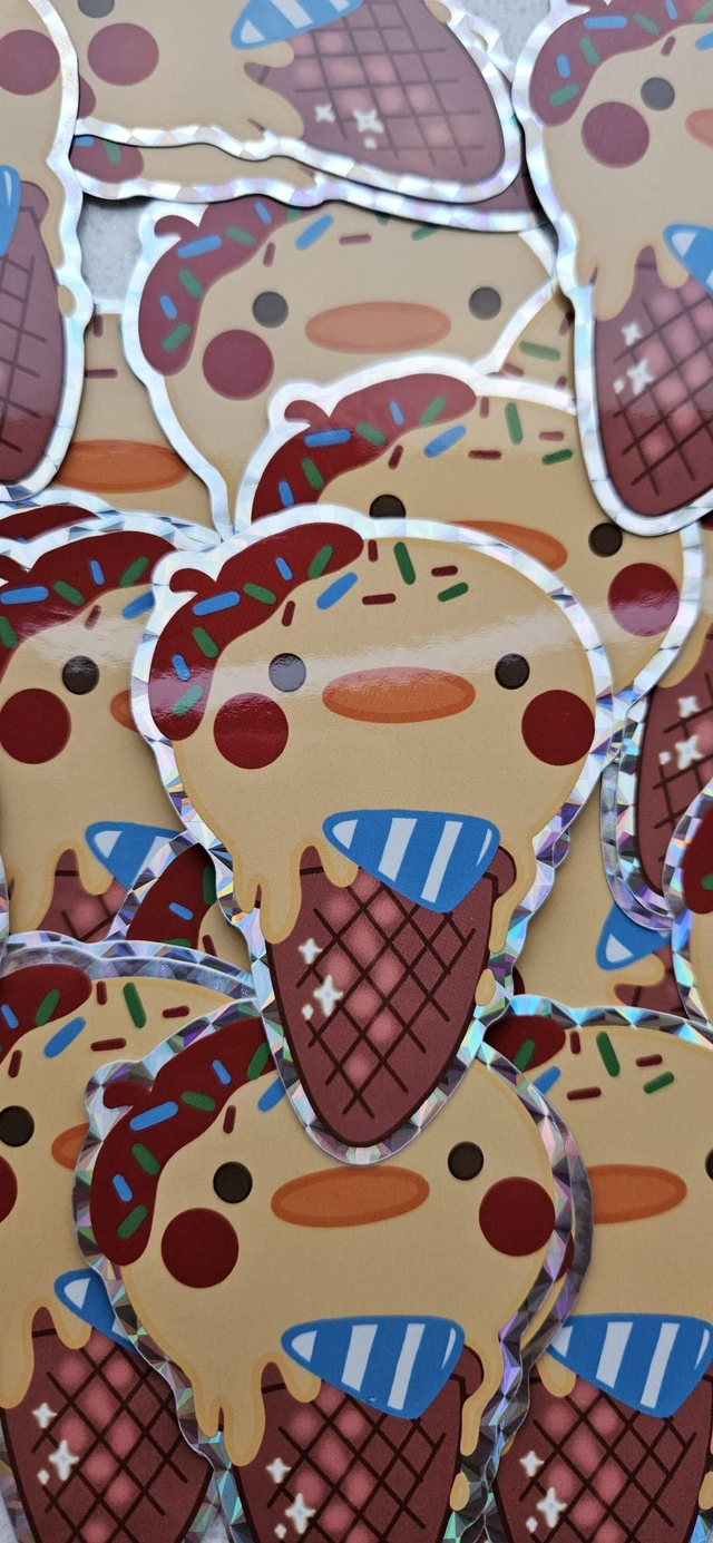 Stickers lads icecream