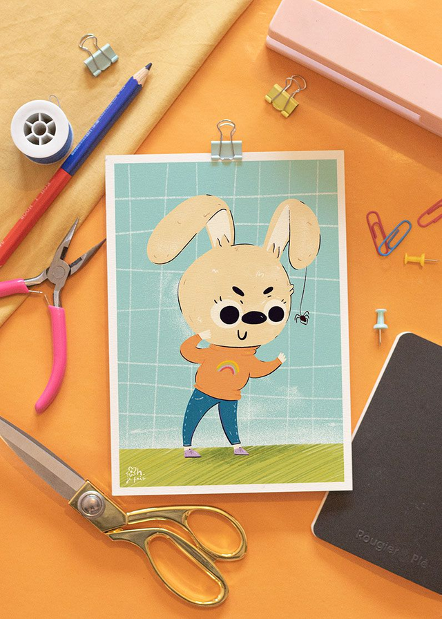 A5 - Étourdi le lapin