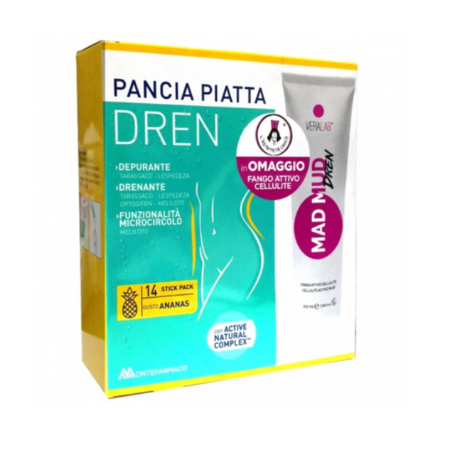 PANCIA PIATTA DREN ANANAS 14 BUSTINE STICK PACK