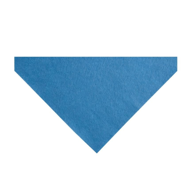 Felt squares: wool/viscose Wedgewood