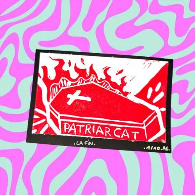 Linogravure La fin du Patriarcat