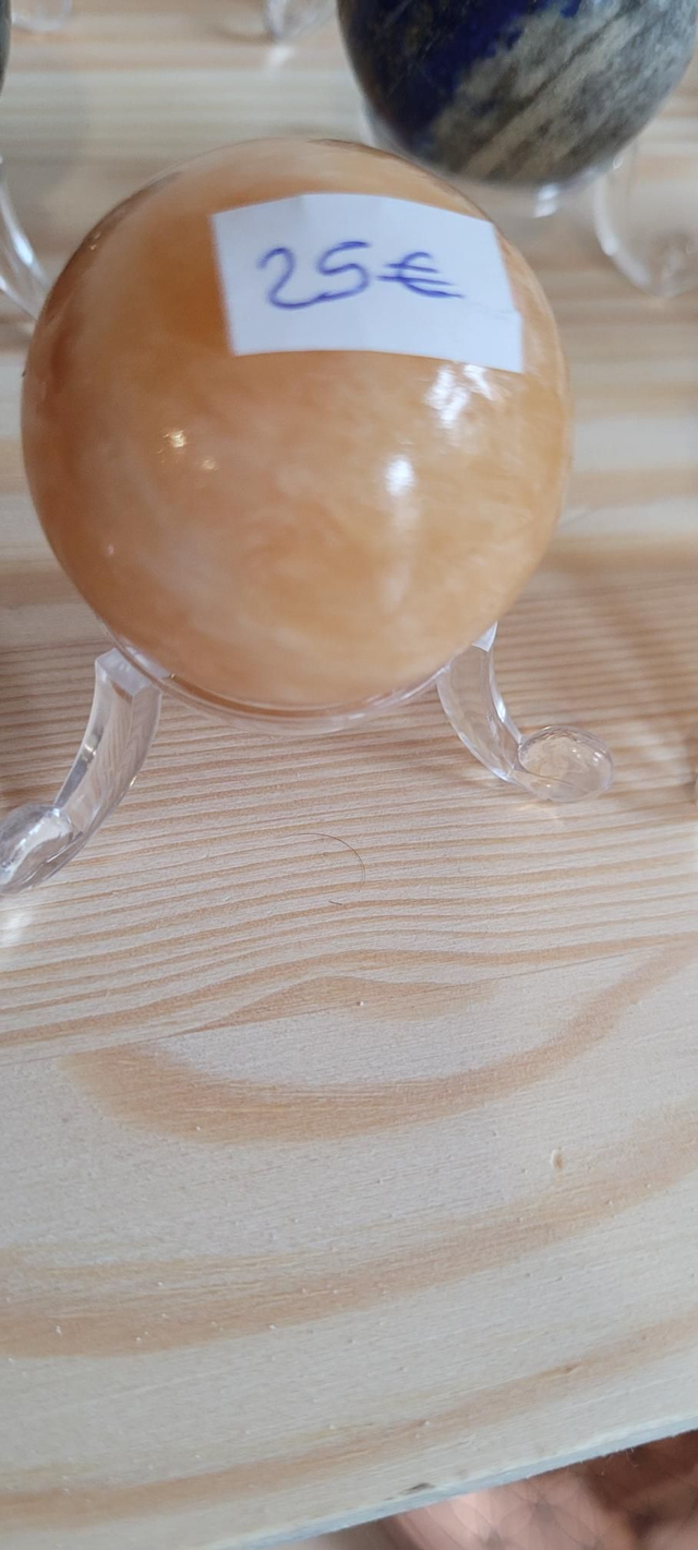 Calcite jaune Sphère 