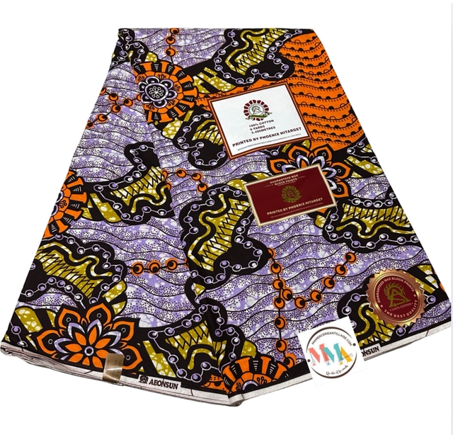 Wax Oasis Abricot 5m40 Coton