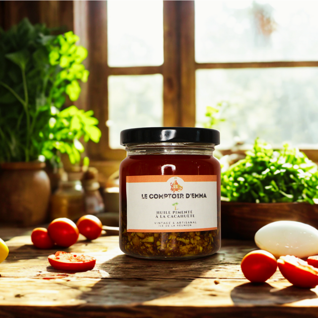 Huile Pimenté à la Cacahuète