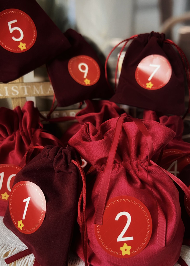 Calendrier de l’Avent Noël Enchanté - 10 cases, édition limitée 