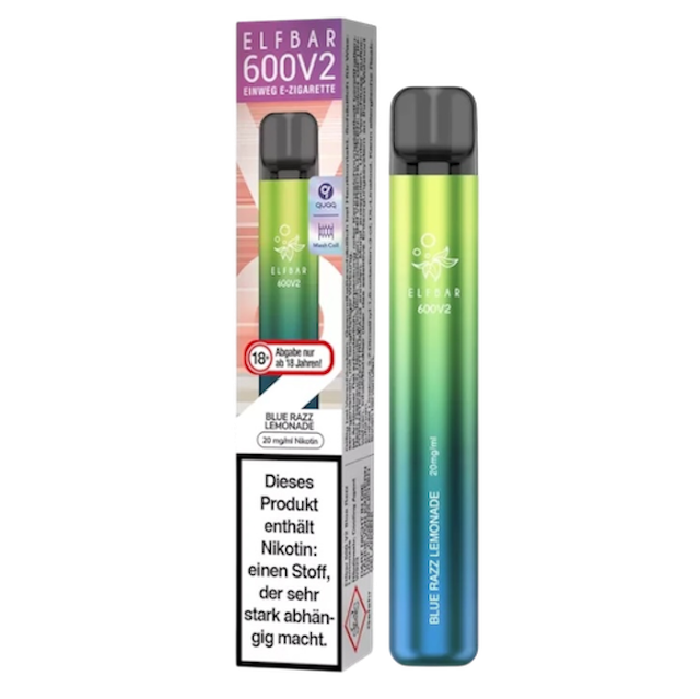 Elfbar V2 Blue Razz Lemonade 20 mg 
