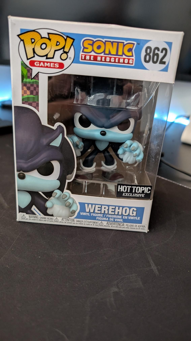 Funko Pop Sonic The Hedgehog Werehog 862