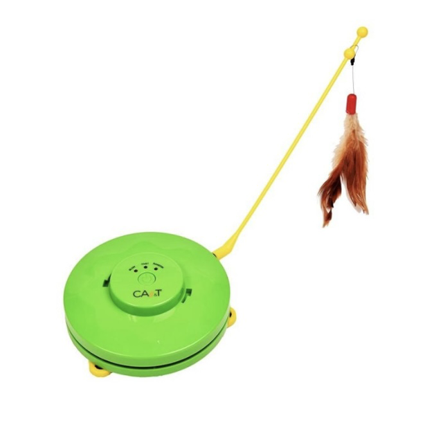 CA&amp;T 2 in 1 flying feather and mouse game