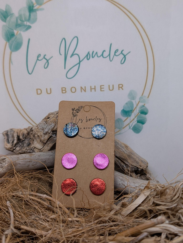 Lot de 3 paires de puces pu050