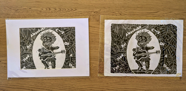 Kevin Bloody Wilson - NSFW Lino Print