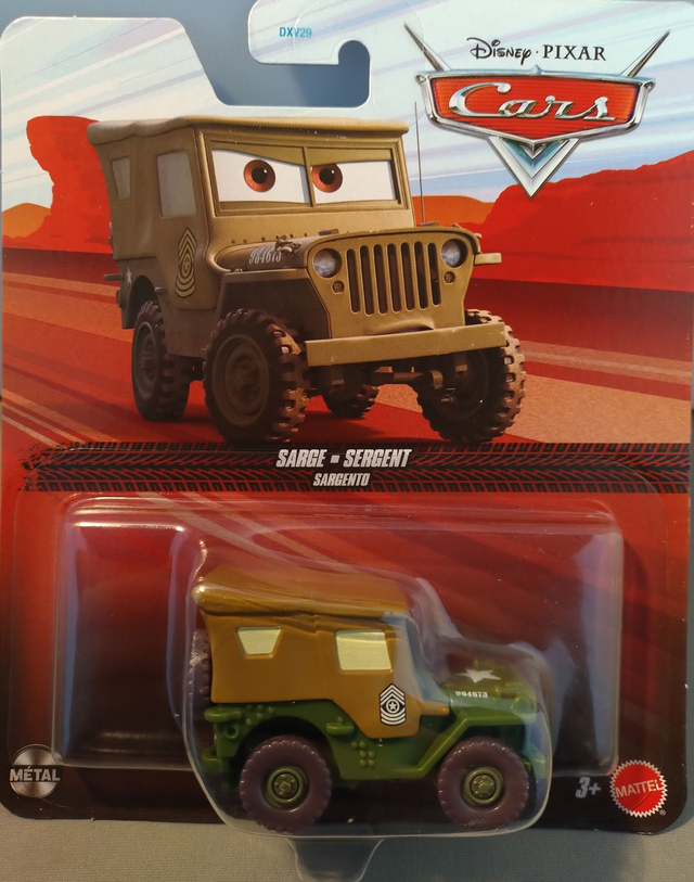 Disney Pixar Cars 1 - Sarge