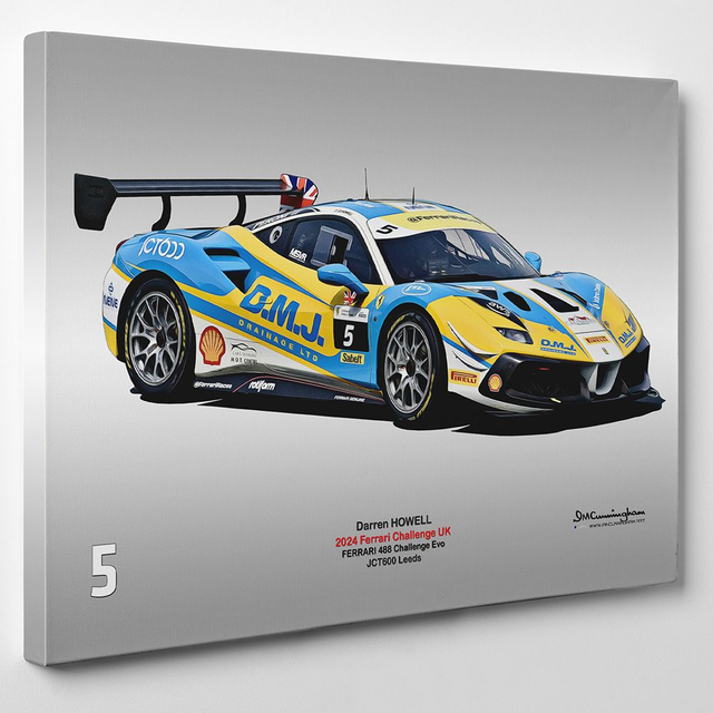 C240605 Ferrari 488 Challenge Evo FCUK24 HOWELL #5