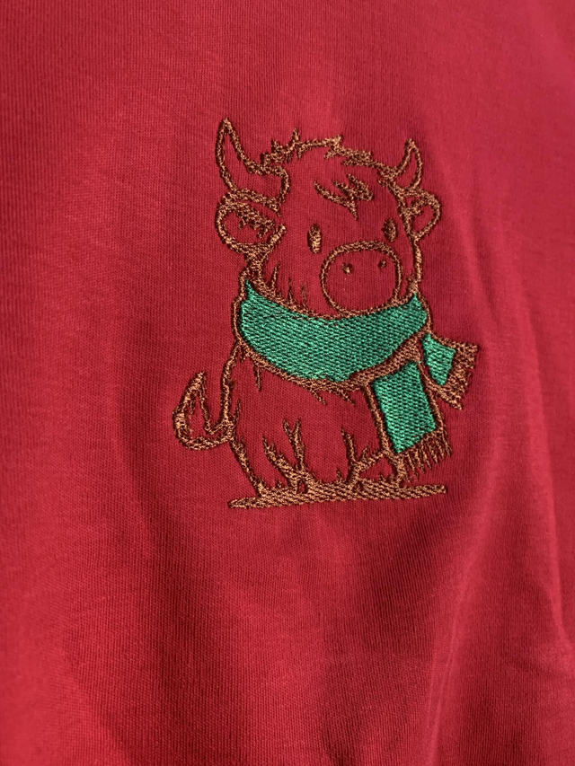 Highland Cow toddler T-shirt