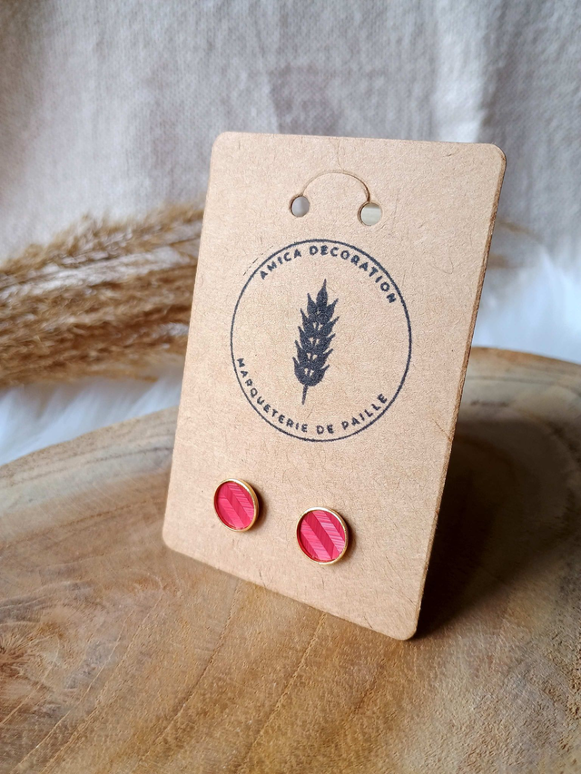 Boucles d'oreilles CLOUS Chevron