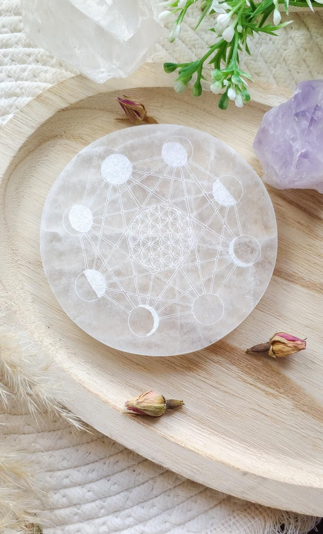 Plaque de rechargement sélénite 