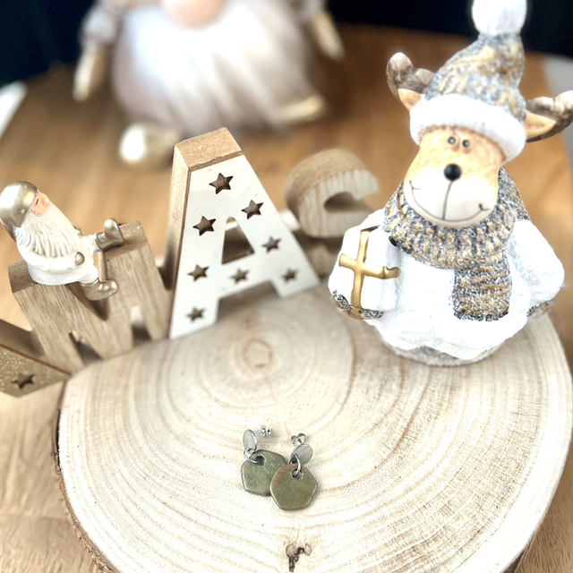 Boucles 'L'Éclat Turquoise'