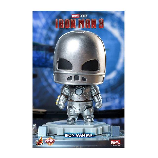 IRON MAN 3 FIGURINE COSBI IRON MAN MARK 1  8CM